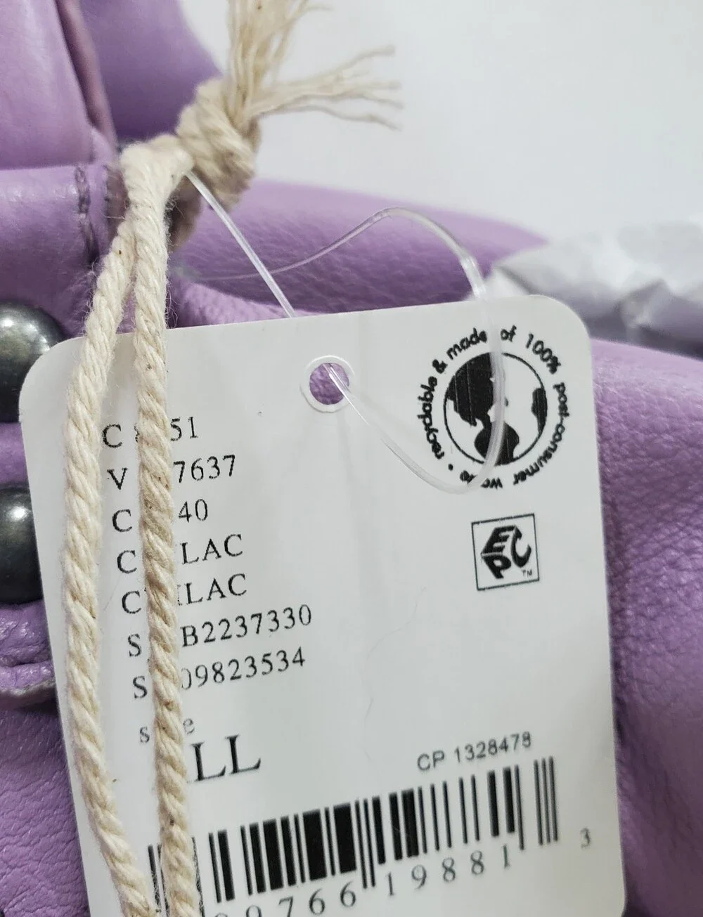 NWT We The Free Baby Emerson Lilac Tote Bag - Picture 2 of 7